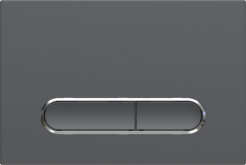 Клавиша смыва Boheme 667-GM цвет Оружейная сталь